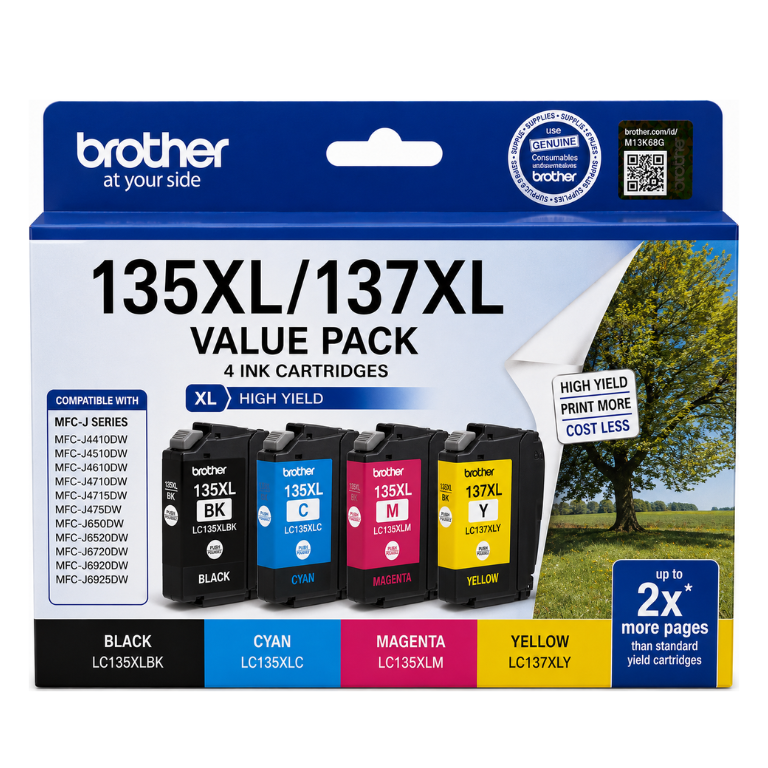 Brother Compatible 137XL & 135XL Value Pack Image