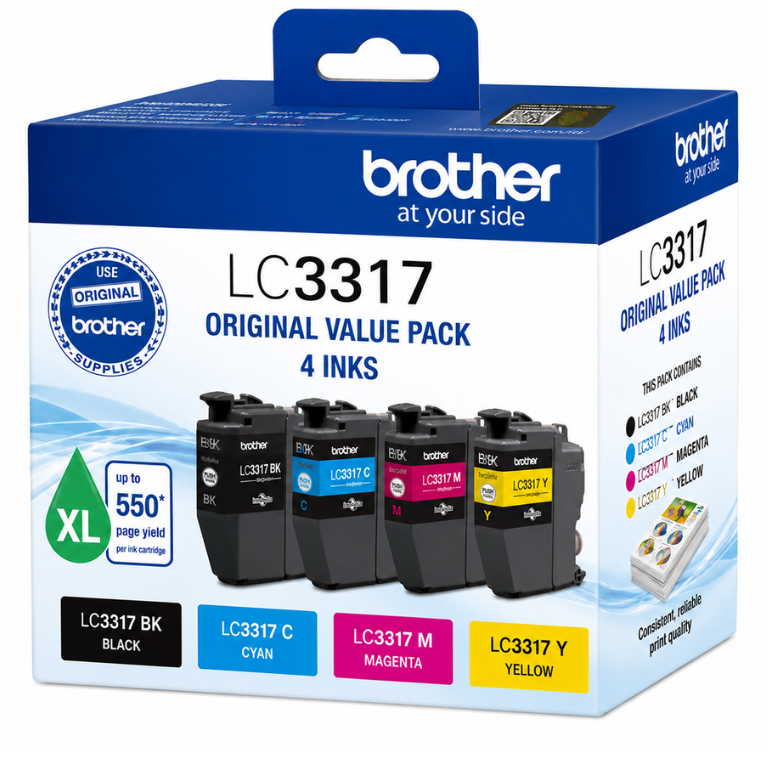 Brother LC-3317 Original Value Pack 4 INKS Image