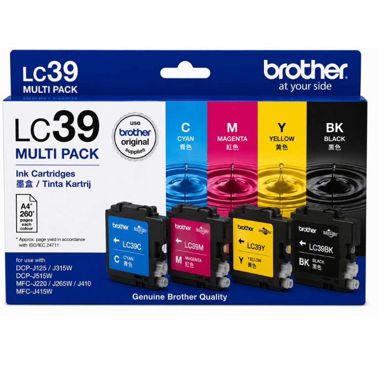 Brother LC 39 Multi Pack Image