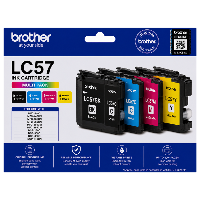 Brother LC 57 Multi Pack Image