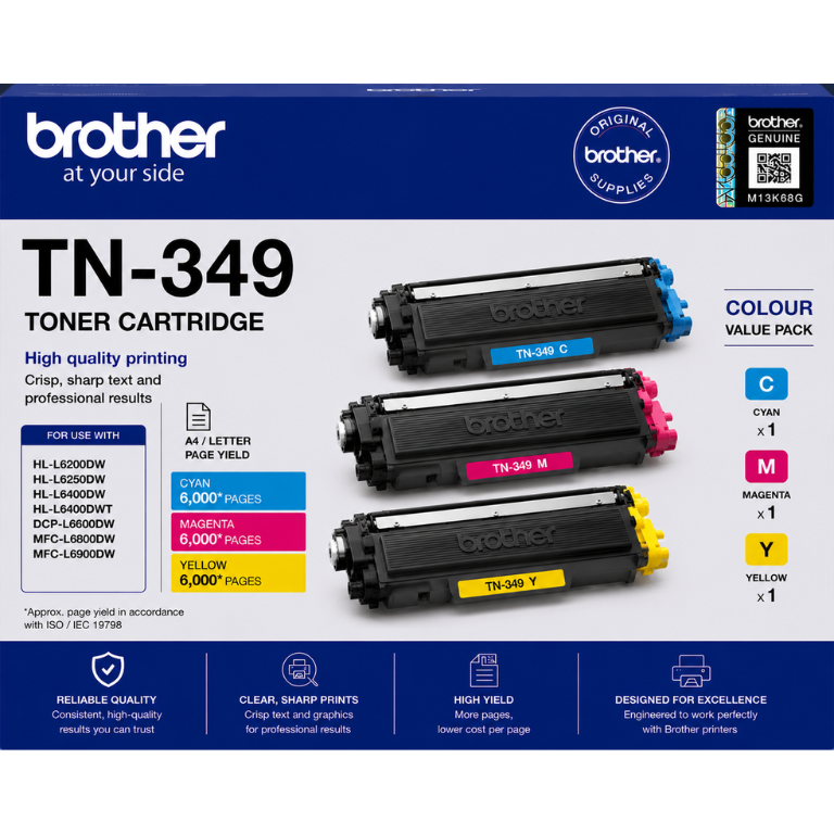 Brother Compatible Toner TN349 Cyan Image