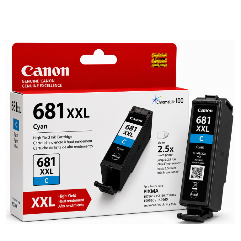 Canon 681XXL Original Cyan Ink Image