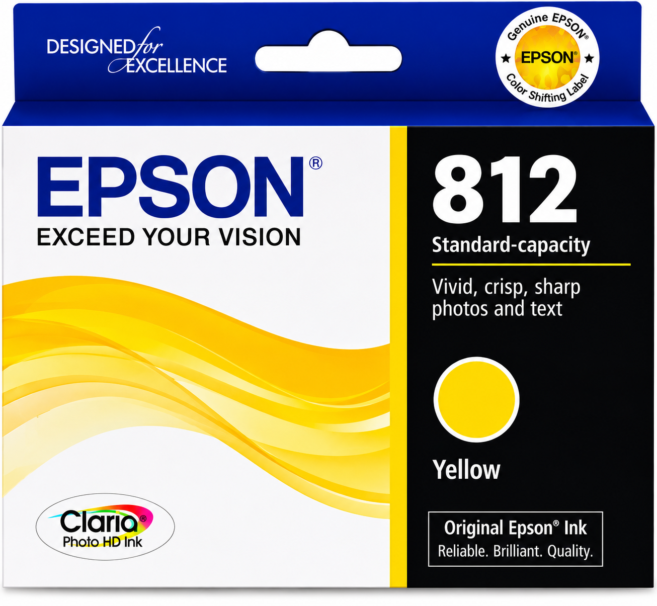 Epson 812 Original Yellow Image