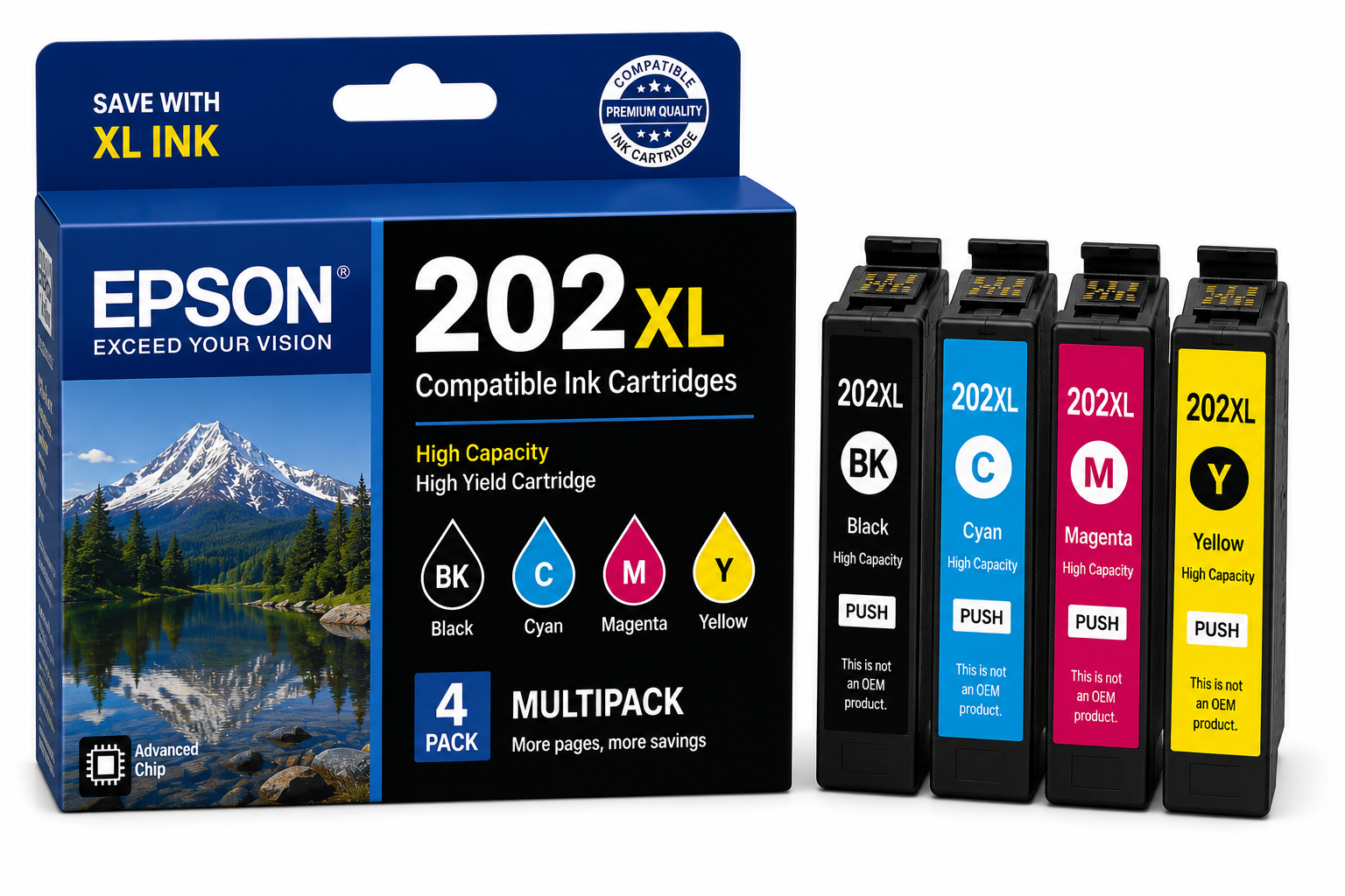 Epson 202XL Compatible Multipack Image