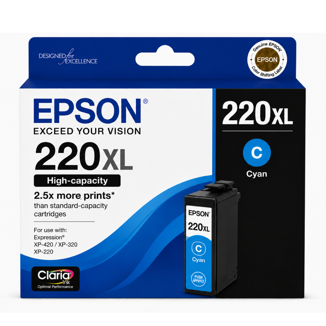 Epson 220XL Original Cyan Image
