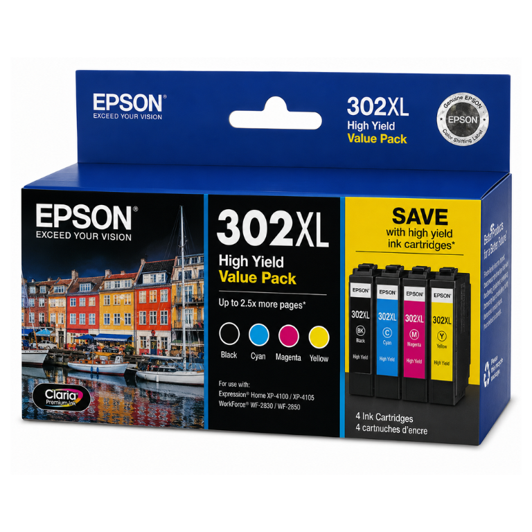 Epson 302XL Original High Yield Value Pack Image