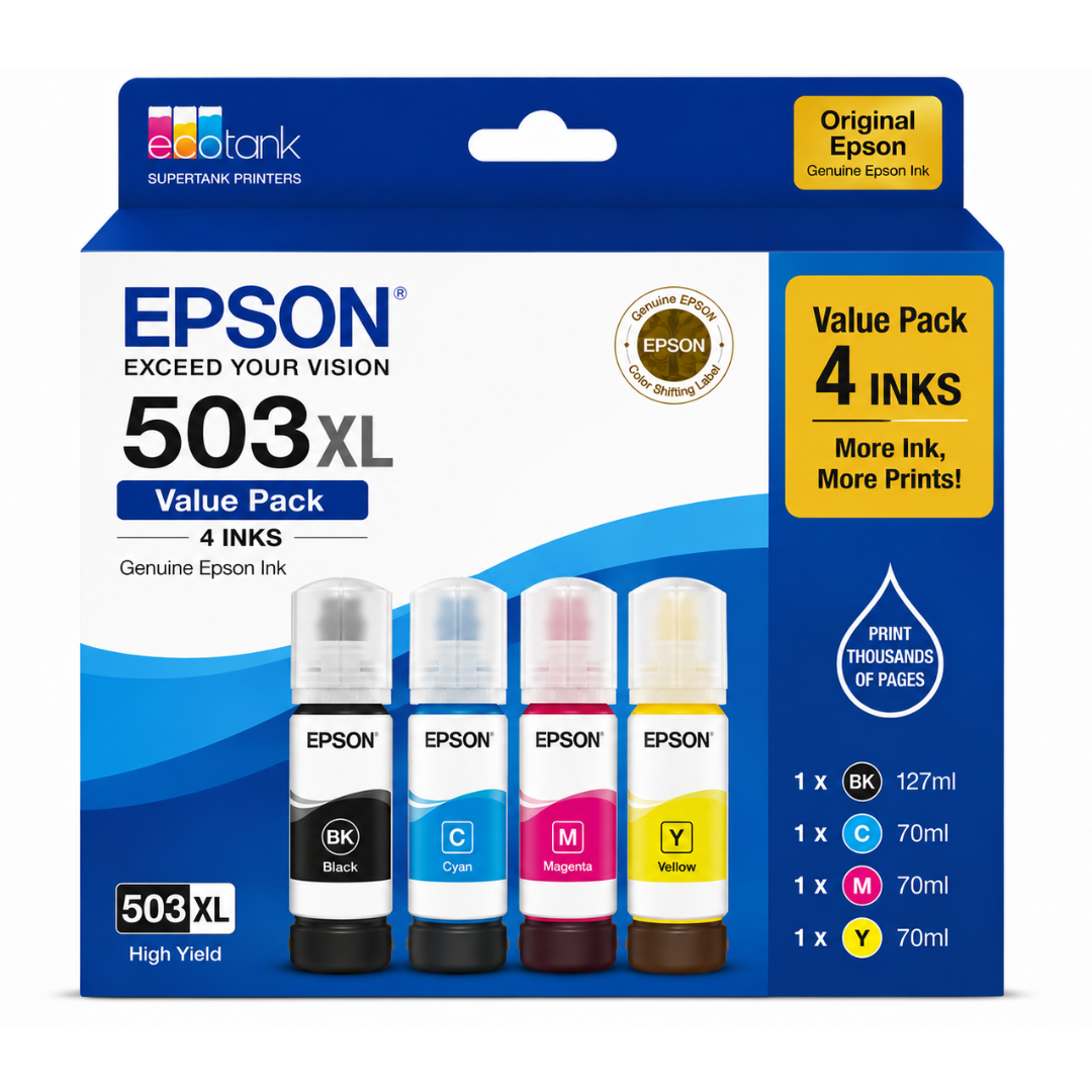 Epson 503XL Value Pack 4 INKS Image
