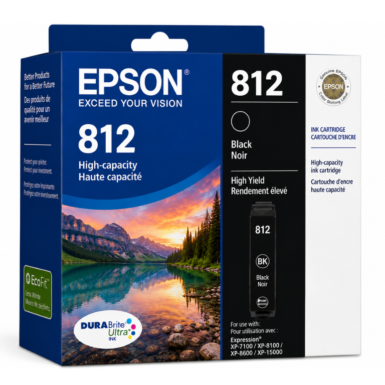 Epson 812 Original Black Image