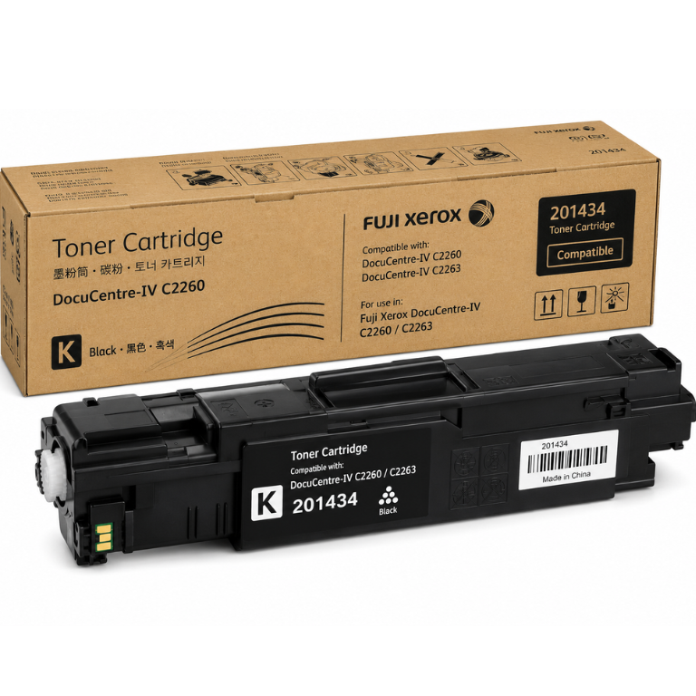 Fuji Xerox DocuCentre IV C2260 Black Compatible 201434 Toner Image