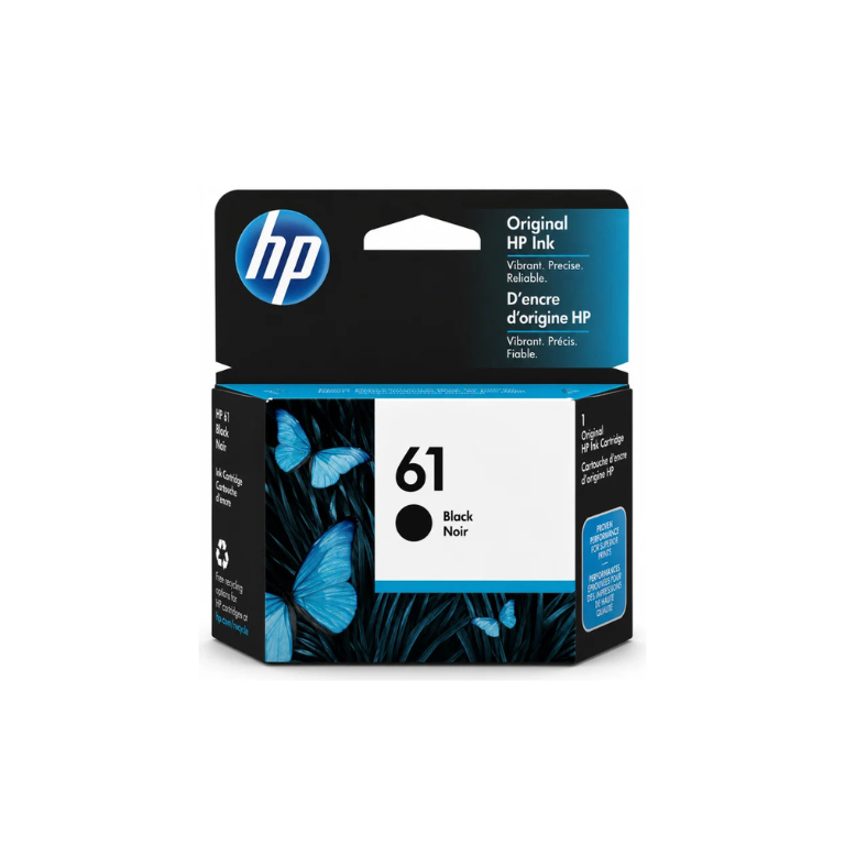 HP 61 Black Genuine Ink Cartridge Image