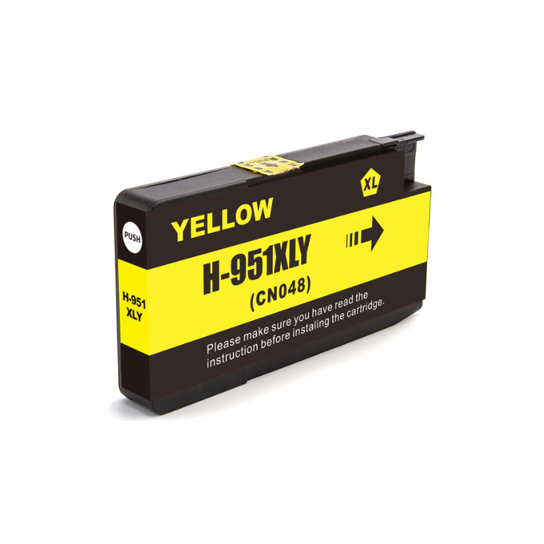 HP 951XL Yellow Compatible Ink Cartridge Image