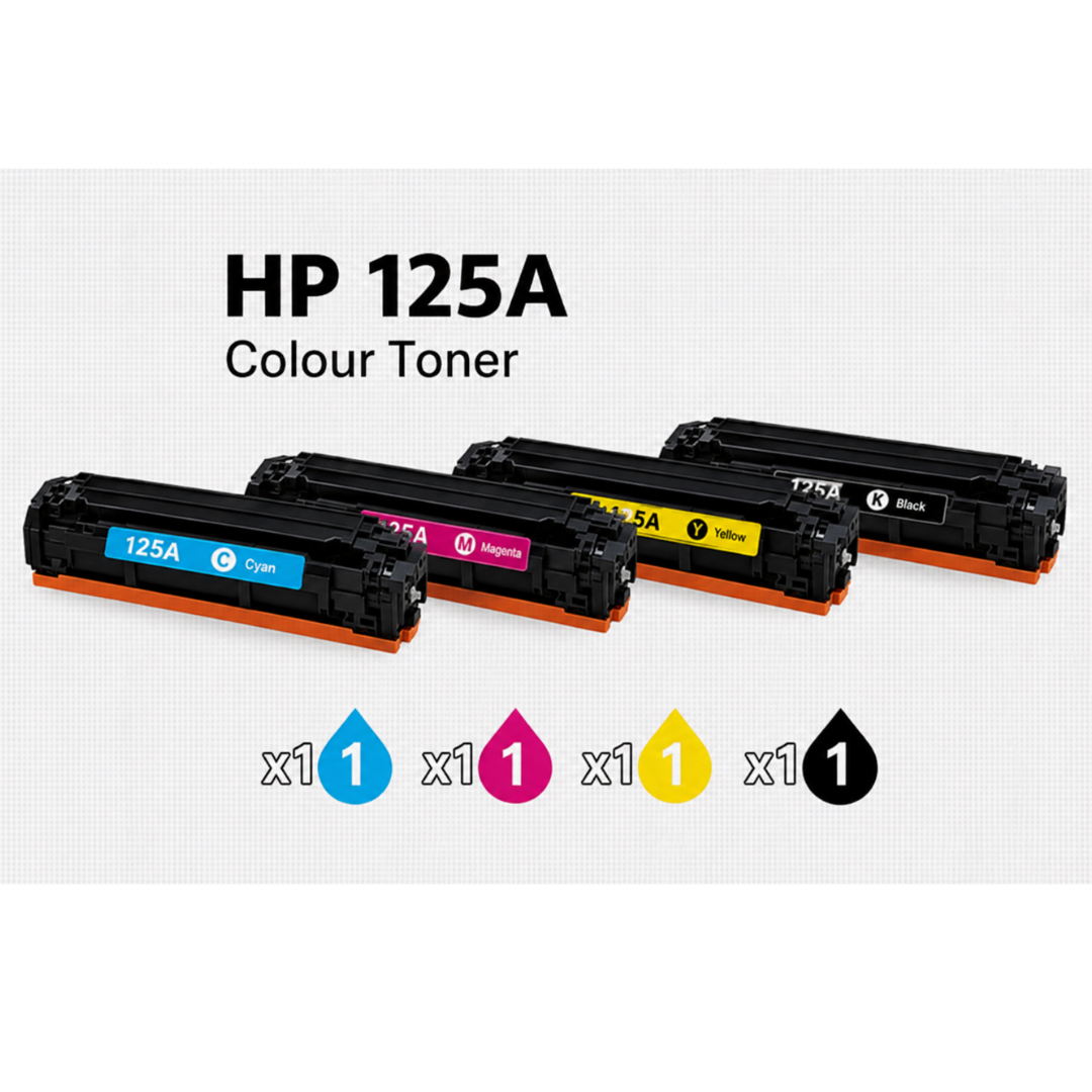 HP125A colur Toner Image