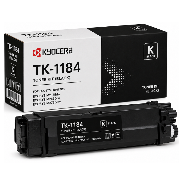 Kyocera TK-1184 Compatible Black Toner Image