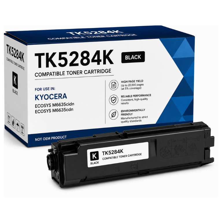 Kyocera TK5284K Compatible Black Toner Image