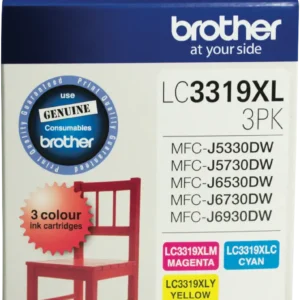 Brother LC 3319XL Original Value Pack 3 INKS