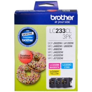 Brother LC 233 Original Value Pack 3 INKS
