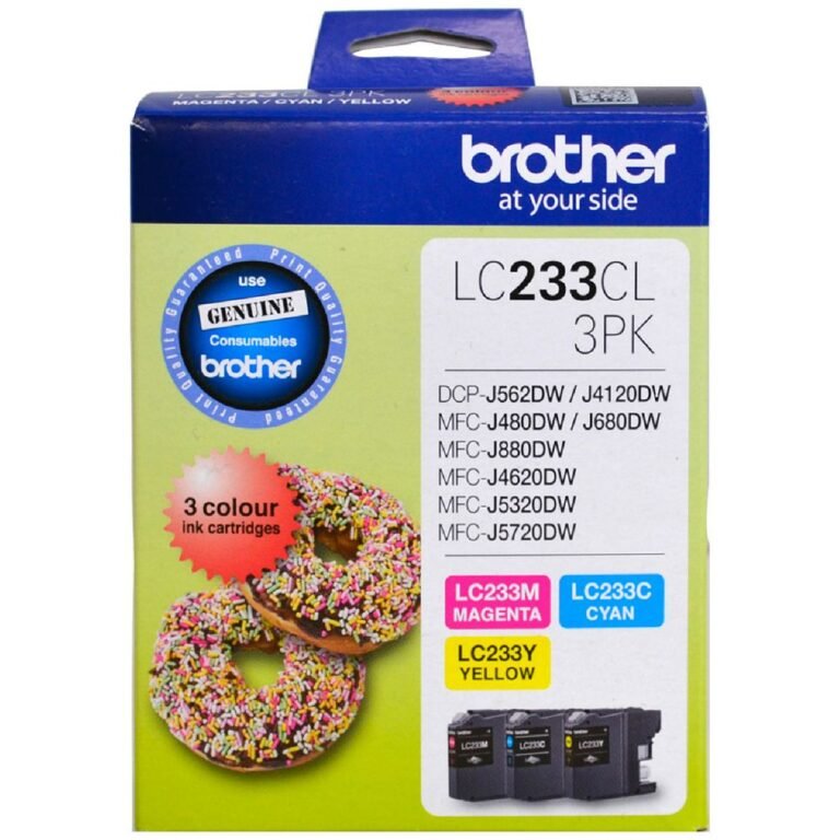 Brother LC 233 Original Value Pack 3 INKS