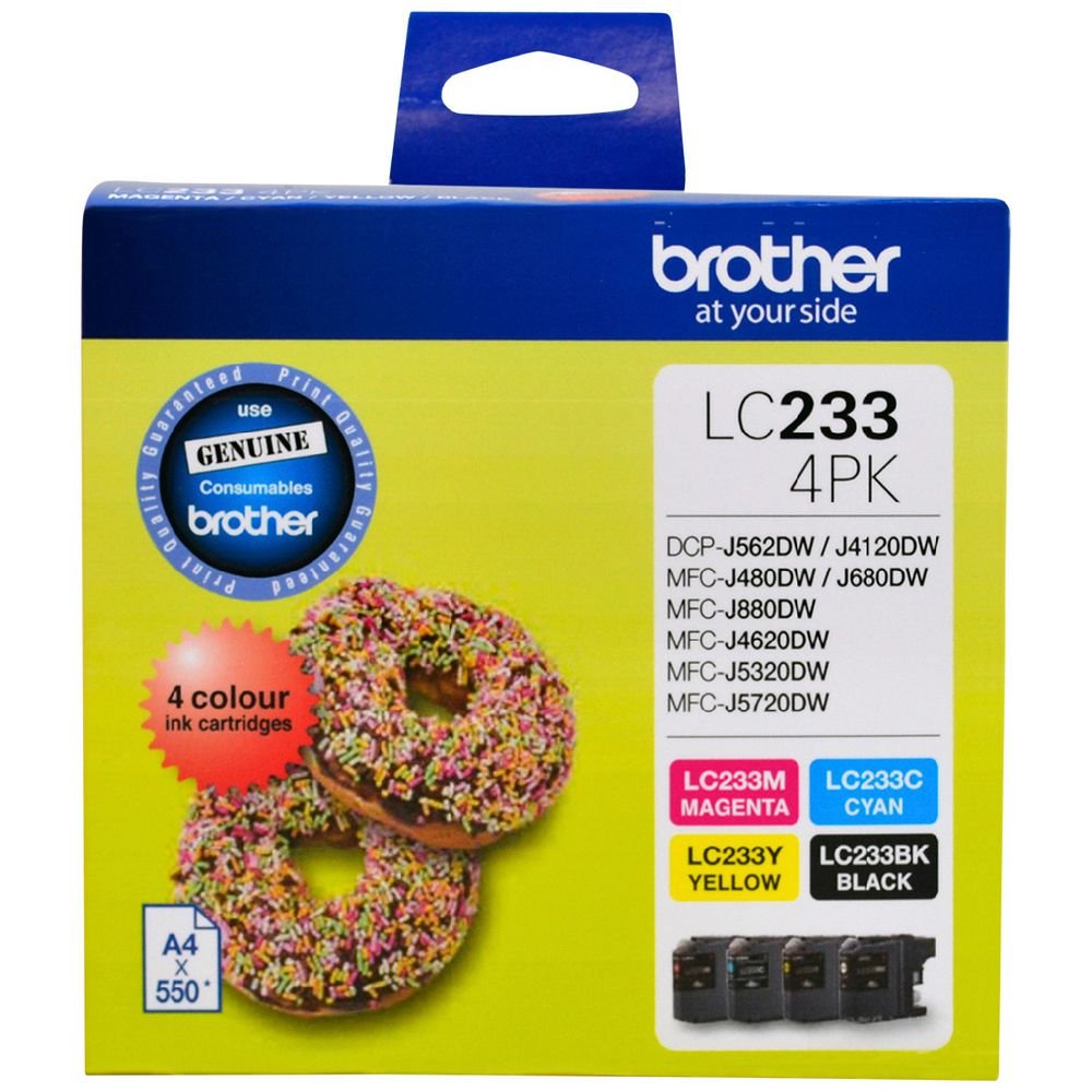 Brother LC 233 Original Value Pack