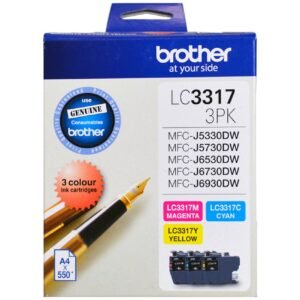 Brother LC 3317 Original Value Pack 3 Inks