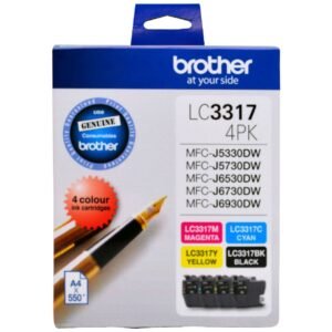 Brother LC 3317 Original Value Pack 4 INKS