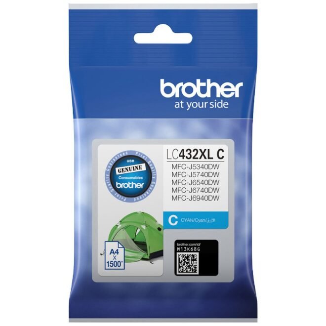 Brother LC 432XL Original Cyan