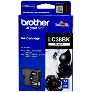 Brother LC38 Original Black Ink Cartridge