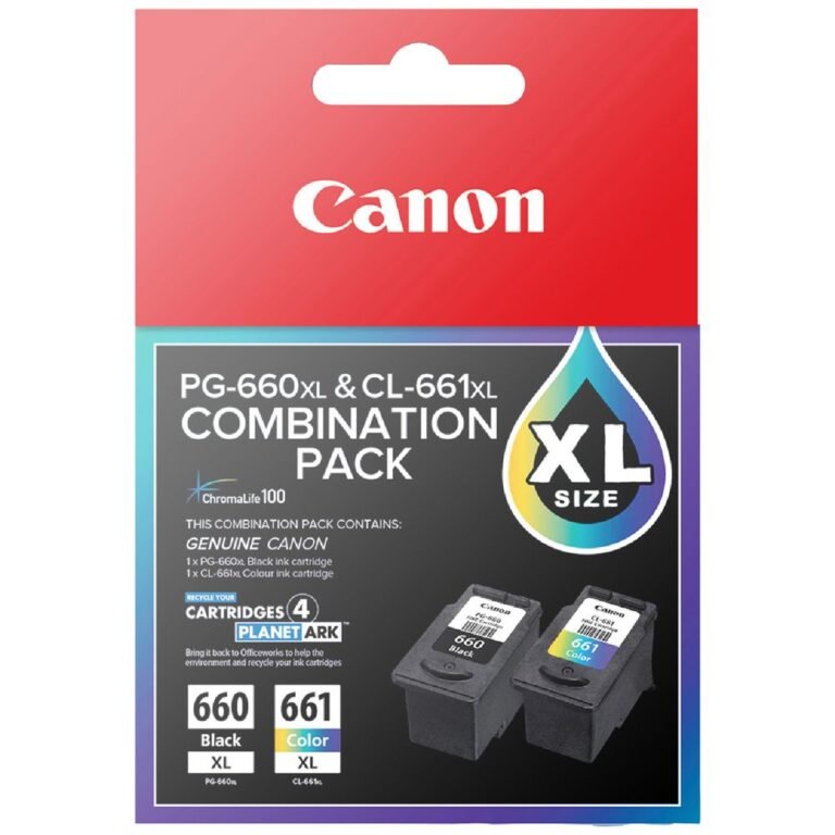 Canon PG-660XL & CL-661XL Original Combo