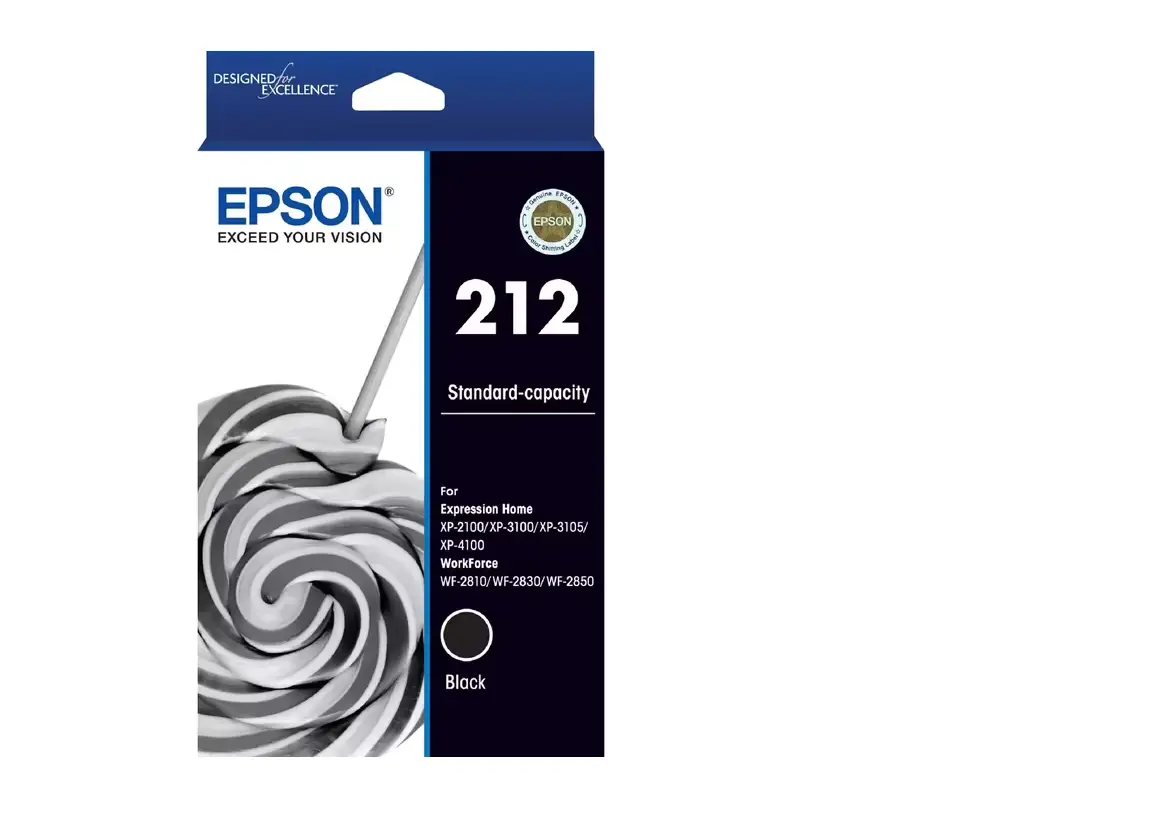 Epson 212 Genuine Black Ink Cartridge