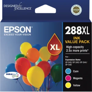 Epson 288XL Original Value Pack 3 Inks