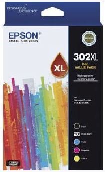 Epson 302XL Original High Yield Value Pack