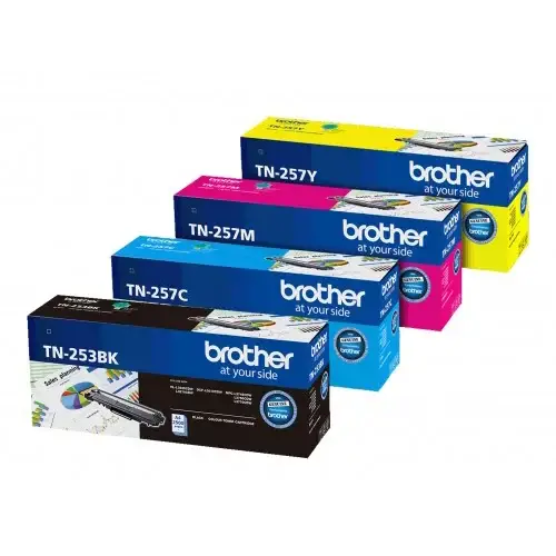 Brother 253 Complete Set 4 Toner