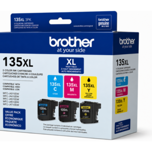 Brother 135XL Original 3 Color Value Pack