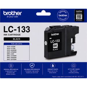 Brother LC-133 Black Genuine Ink Cartridge