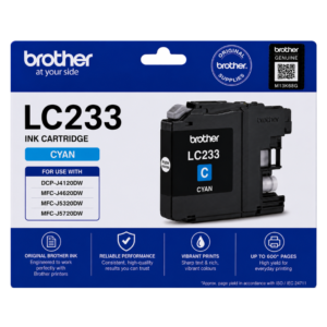Brother LC 233 Original Cyan