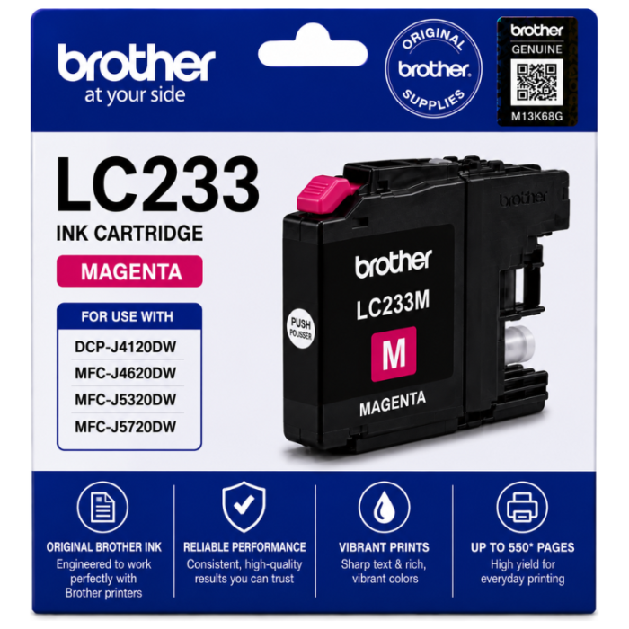 Brother LC 233 Original Magenta