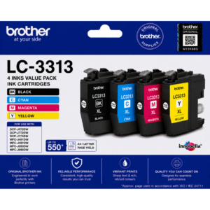 Brother LC-3313 Original Value Pack 4 INKS