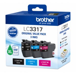 Brother LC 3317 Original Value Pack 3 Inks