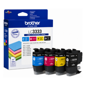 Brother LC 3333 Original Value Pack 4 INKS