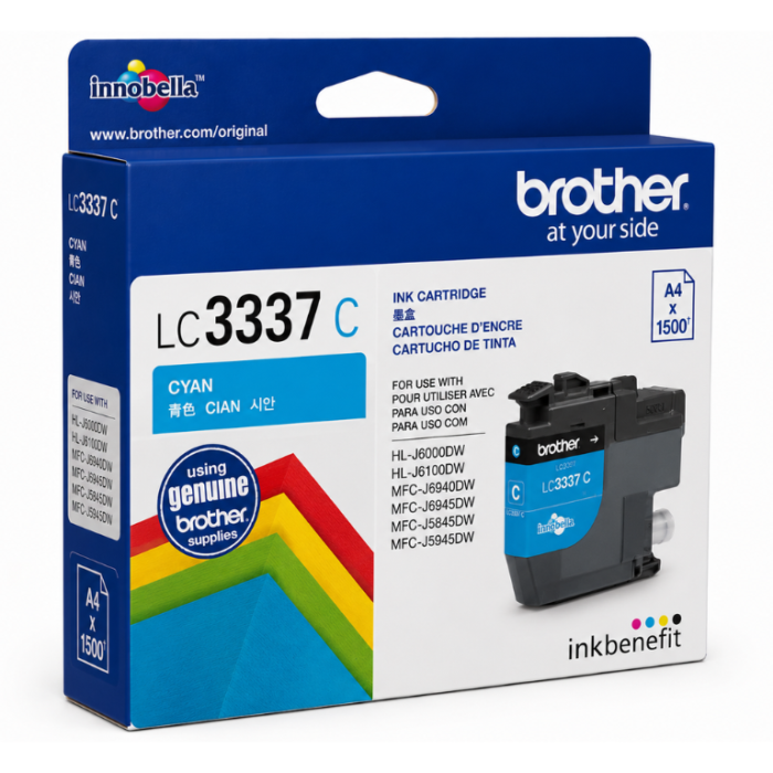 Brother LC 3337 Original Cyan Brother LC 3337 Original Cyan