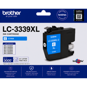 Brother LC-3339XL Cyan Genuine Ink Cartridge