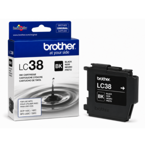 Brother LC 38 Original Black Ink Cartridge