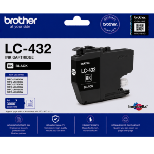 Brother LC-432 Black Genuine Ink Cartridge