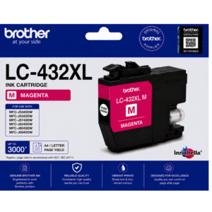 Brother LC-432XL Magenta Genuine Ink Cartridge