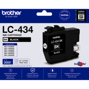 Brother LC-434 Black Genuine Ink Cartridge