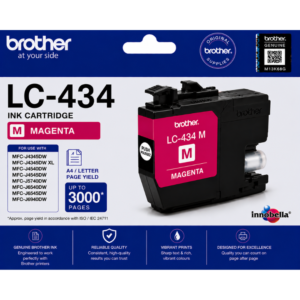 Brother LC-434 Magenta Genuine Ink Cartridge