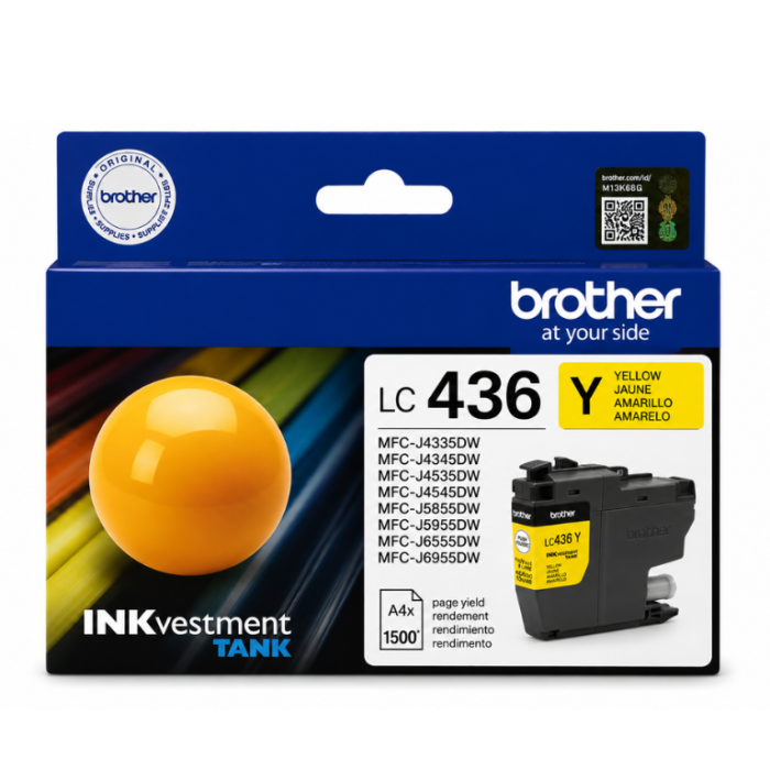 Brother LC 436 Original Yellow