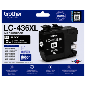 Brother LC-436XL Black Genuine Ink Cartridge