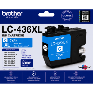 Brother LC-436XL Cyan Genuine Ink Cartridge