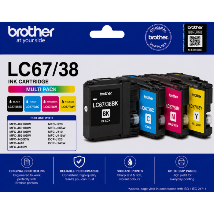 Brother LC 67/38 Multi Pack