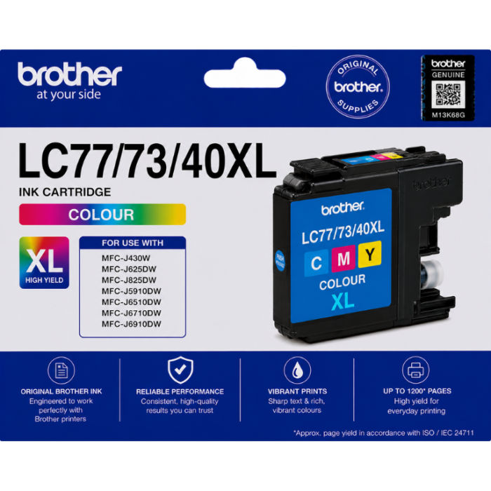 Brother LC 77/73/40 XL Colour